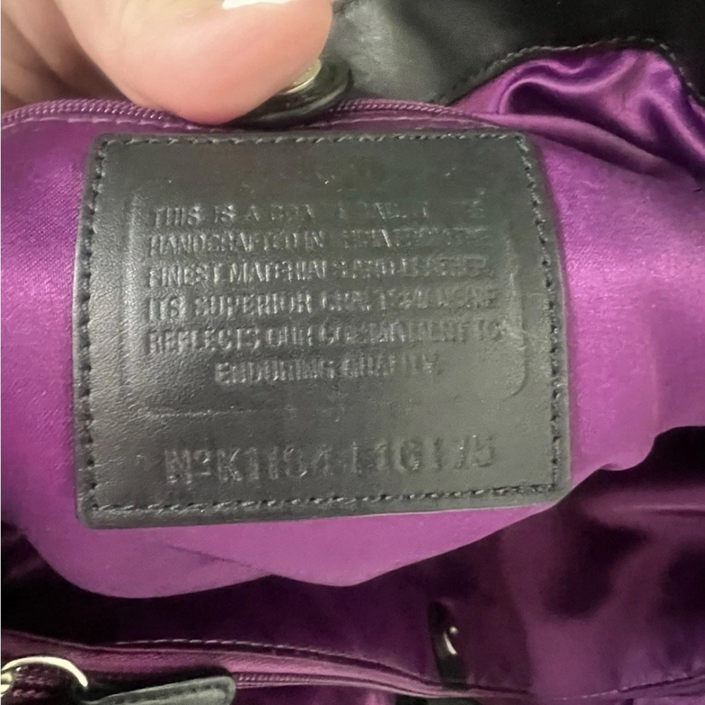 Coach Black Signature Canvas Leather Satchel - Picture 2 of 7